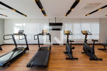 Studio para alugar com 31m², 1 quarto e sem vagaAcademia