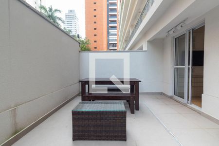 Studio para alugar com 31m², 1 quarto e sem vagaStudio - varanda