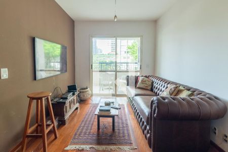 Sala de apartamento para alugar com 2 quartos, 76m² em Cerqueira César, São Paulo