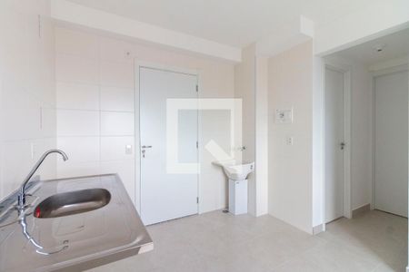 Sala/Cozinha de apartamento para alugar com 2 quartos, 40m² em Vila Nova Curuçá, São Paulo