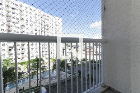 Varanda da Sala/cozinha de apartamento à venda com 2 quartos, 53m² em Engenho de Dentro, Rio de Janeiro