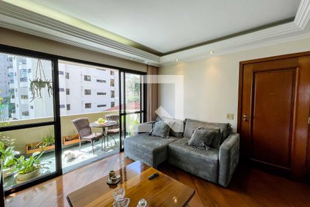 Sala  de apartamento à venda com 3 quartos, 130m² em Santana, São Paulo