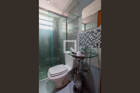 Banheiro de apartamento à venda com 2 quartos, 49m² em Parque Munhoz, São Paulo