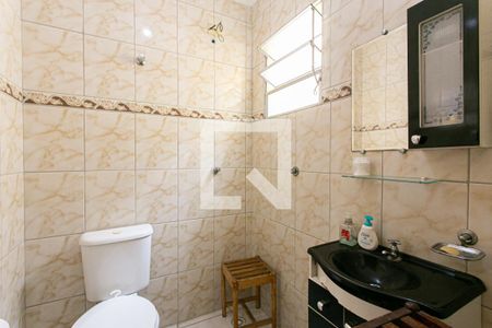Banheiro da Suíte 1 de casa de condomínio à venda com 2 quartos, 65m² em Vila Esperança, São Paulo