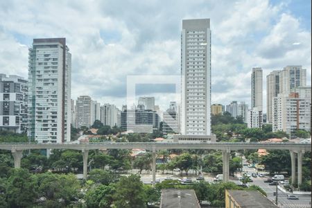 Vista de apartamento à venda com 1 quarto, 40m² em Brooklin Paulista, São Paulo