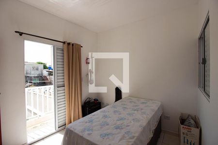 Suite 1 de casa de condomínio à venda com 2 quartos, 65m² em Jardim Itapemirim, São Paulo