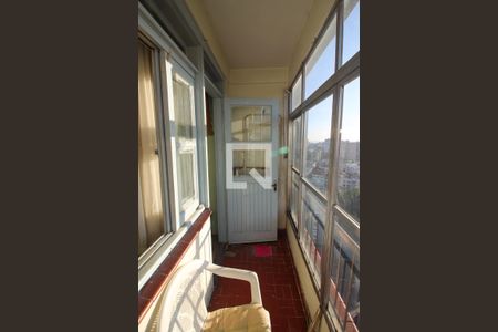 Sacada da Sala de apartamento à venda com 3 quartos, 120m² em Farroupilha, Porto Alegre