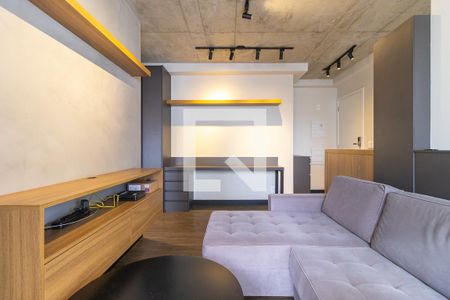 Sala de apartamento para alugar com 1 quarto, 42m² em Cambuí, Campinas