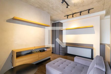 Sala de apartamento para alugar com 1 quarto, 42m² em Cambuí, Campinas