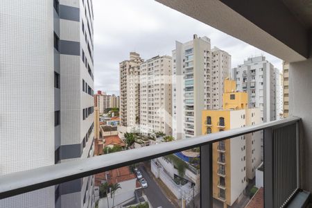 Vista da varanda de apartamento para alugar com 1 quarto, 42m² em Cambuí, Campinas