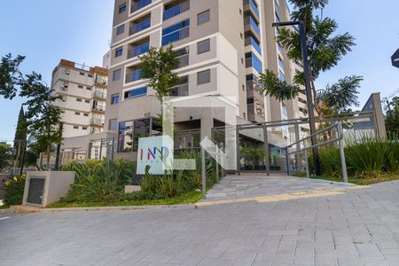 Apartamento para alugar com 42m², 1 quarto e 1 vagaFachada e portaria