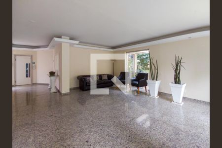 Apartamento para alugar com 107m², 2 quartos e 1 vagaHall social