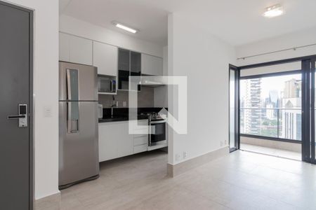 Sala de apartamento para alugar com 1 quarto, 46m² em Itaim Bibi, São Paulo