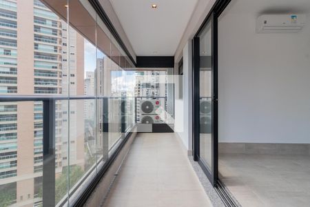 Varanda de apartamento para alugar com 1 quarto, 46m² em Itaim Bibi, São Paulo