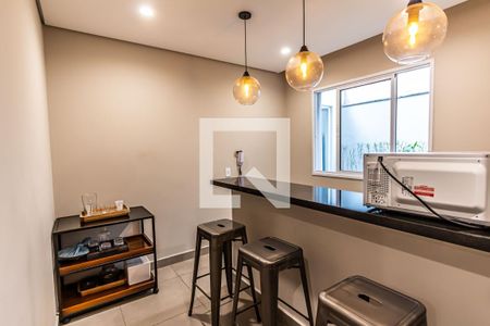 Studio para alugar com 32m², 1 quarto e sem vagaSalão de festas