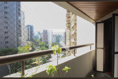 Varanda da Sala de apartamento à venda com 3 quartos, 100m² em Vila Andrade, São Paulo