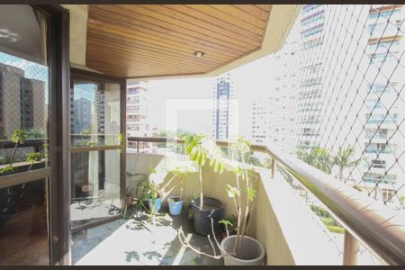 Varanda da Sala de apartamento à venda com 3 quartos, 100m² em Vila Andrade, São Paulo