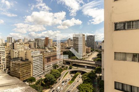 Vista do Quarto de apartamento à venda com 1 quarto, 46m² em Sé, São Paulo