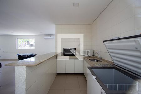 Apartamento para alugar com 42m², 2 quartos e 1 vagaÁrea comum - Salão de festas