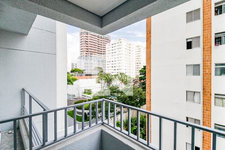 Varanda de apartamento à venda com 1 quarto, 20m² em Jardim das Acacias, São Paulo