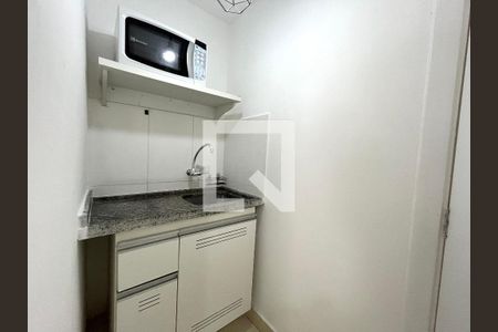 Cozinha  de kitnet/studio para alugar com 1 quarto, 12m² em Vila Clementino, São Paulo