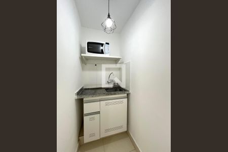 Cozinha  de kitnet/studio para alugar com 1 quarto, 12m² em Vila Clementino, São Paulo