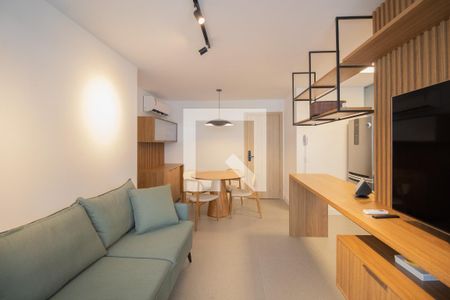 Sala de apartamento para alugar com 2 quartos, 73m² em Botafogo, Rio de Janeiro