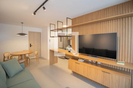 Sala de apartamento para alugar com 2 quartos, 73m² em Botafogo, Rio de Janeiro