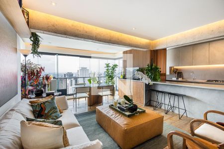 Apartamento para alugar com 73m², 1 quarto e 1 vagaSala