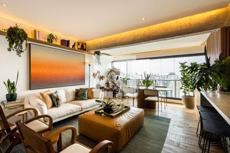 Apartamento para alugar com 73m², 1 quarto e 1 vagaSala