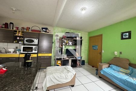 Sala de Estar de apartamento à venda com 2 quartos, 54m² em Campina, São Leopoldo
