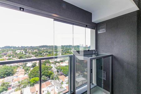 Studio para alugar com 27m², 1 quarto e sem vaga Studio para alugar com 27m², 1 quarto e sem vagaVaranda