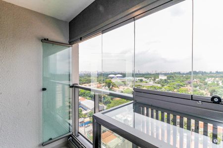 Studio para alugar com 27m², 1 quarto e sem vaga Studio para alugar com 27m², 1 quarto e sem vagaVaranda