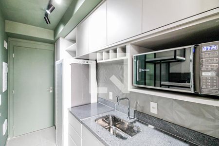 Studio para alugar com 27m², 1 quarto e sem vaga Studio para alugar com 27m², 1 quarto e sem vagaCozinha