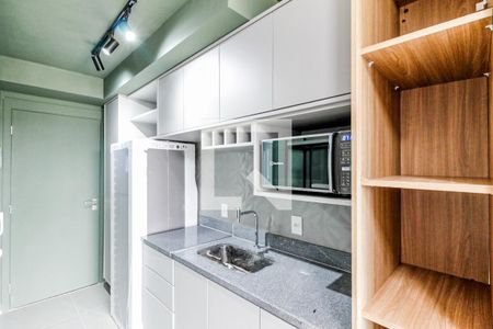 Studio para alugar com 27m², 1 quarto e sem vaga Studio para alugar com 27m², 1 quarto e sem vagaCozinha