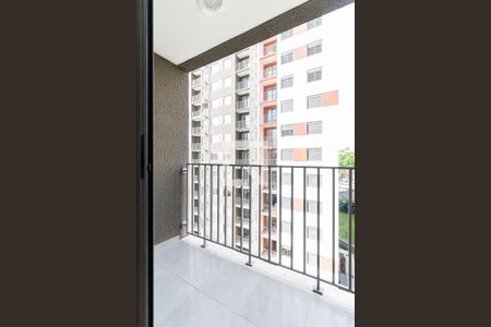 Varanda da Sala de apartamento para alugar com 2 quartos, 46m² em Vila Constança, São Paulo