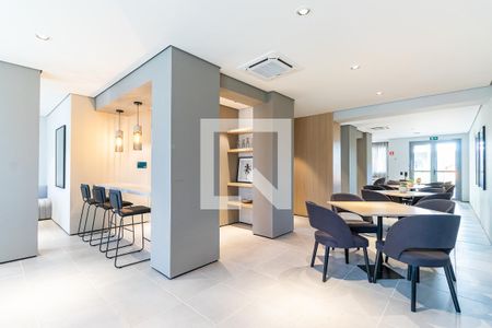 Apartamento para alugar com 46m², 2 quartos e 1 vagaÁrea comum - Salão de festas