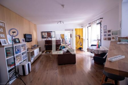 Sala de apartamento à venda com 2 quartos, 82m² em Jardim Maria Rosa, Taboão da Serra
