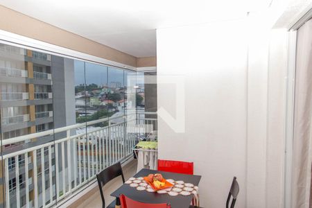 Varanda da Sala de apartamento à venda com 2 quartos, 69m² em Centro, São Bernardo do Campo