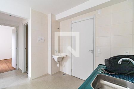 Cozinha/Lavanderia de apartamento à venda com 2 quartos, 32m² em Jardim Celeste, São Paulo