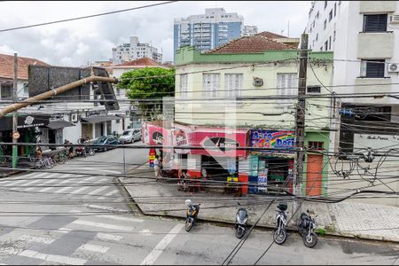 Vista de apartamento para alugar com 1 quarto, 70m² em Embaré, Santos