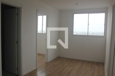 Sala/Cozinha/Área de Serviço de apartamento à venda com 2 quartos, 43m² em Vila Inglesa, São Paulo