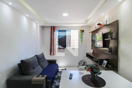 Sala de apartamento para alugar com 2 quartos, 42m² em Floresta, Nova Iguaçu