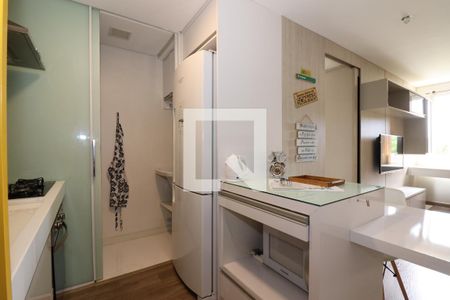 Apartamento para alugar com 44m², 1 quarto e 2 vagasCozinha e Área de Serviço