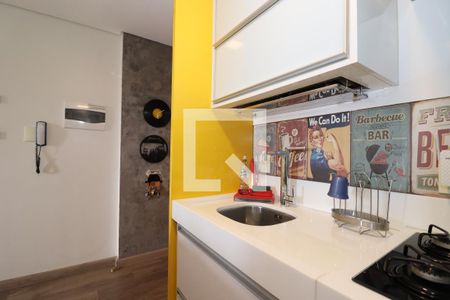 Apartamento para alugar com 44m², 1 quarto e 2 vagasCozinha e Área de Serviço