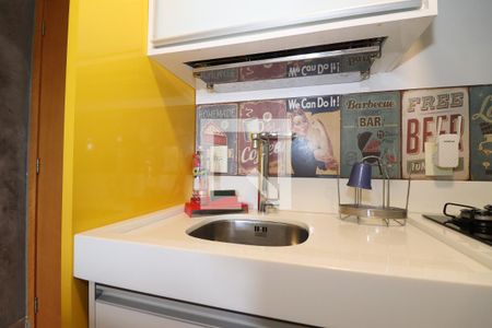 Apartamento para alugar com 44m², 1 quarto e 2 vagasCozinha e Área de Serviço