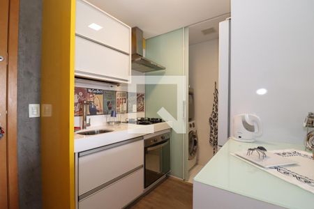 Apartamento para alugar com 44m², 1 quarto e 2 vagasCozinha e Área de Serviço