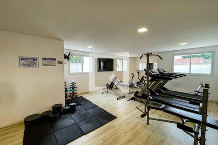 Apartamento para alugar com 48m², 2 quartos e 2 vagas Apartamento para alugar com 48m², 2 quartos e 2 vagasÁrea comum - Academia