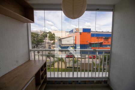 Varanda da Sala de apartamento à venda com 2 quartos, 59m² em Jardim Wanda, Taboão da Serra