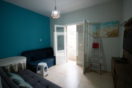 Sala de apartamento para alugar com 1 quarto, 40m² em Boqueirão, Praia Grande
